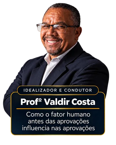 Profº Valdir Costa, idealizador e condutor da imersão